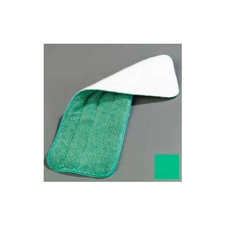 Carlisle Foodservice Carlisle Microfiber Wet Mop Pad 18", Green - 363321809 363321809